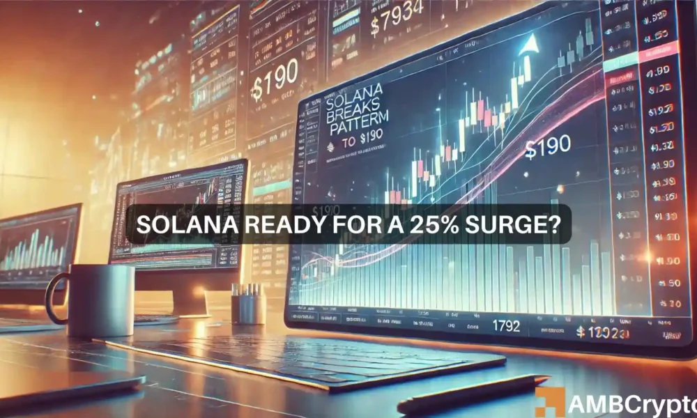 Solana breaks bullish pattern Predicting SOLs rise to 190.webp